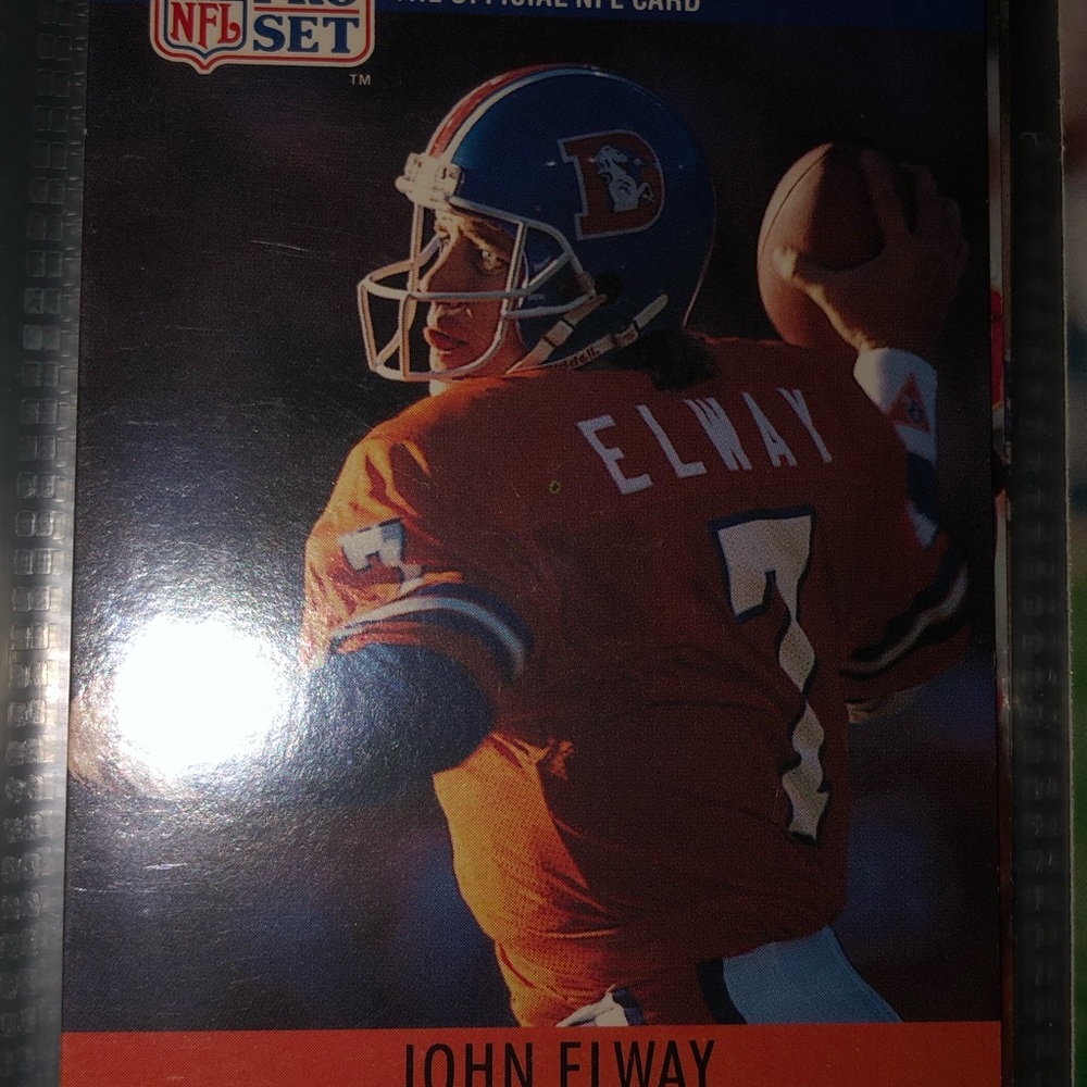 John elway nfl card